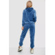 Спорт костюм жіночий велюровий, колір джинс, 241R060
