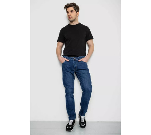 Джинси чоловічі демісезонні, колір синій, 243R8111
