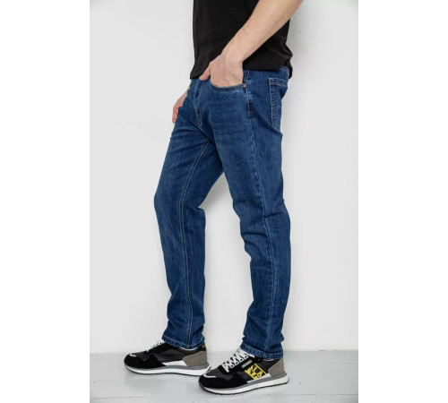 Джинси чоловічі демісезонні, колір синій, 243R8111