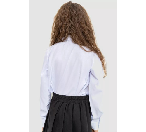 Блузка ошатна для дівчаток, колір білий, 172R201-2