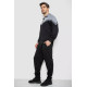 Спортивный костюм мужской, цвет серо-черный, 244R9147