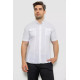 Сорочка чоловіча однотонна, колір білий, 214R6917-2
