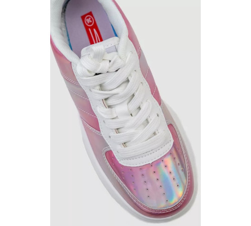 Кеди жіночі, колір рожево-білий, 248RST-8269