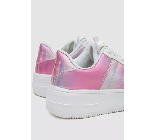 Кеди жіночі, колір рожево-білий, 248RST-8269