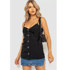 Блуза, колір чорний, 102R215-1