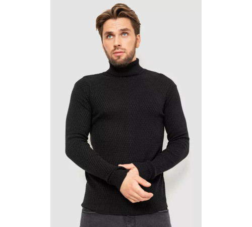 Гольф чоловічий, колір чорний, 161R857