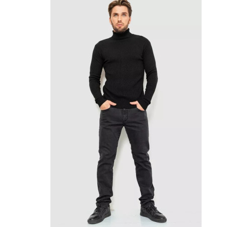 Гольф чоловічий, колір чорний, 161R857