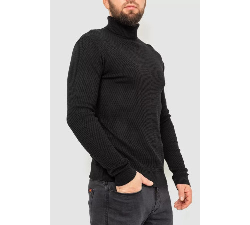 Гольф чоловічий, колір чорний, 161R857