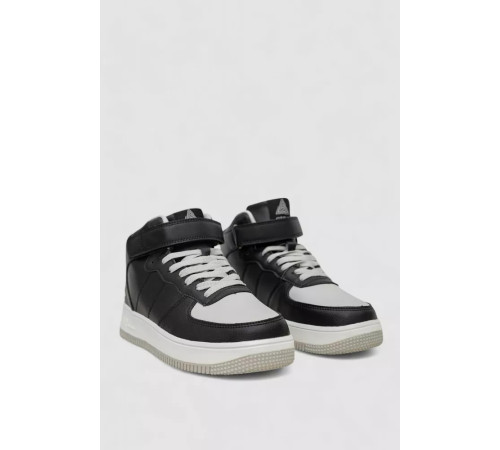 Кроссовки мужские зимние на меху, цвет черно-серый, 248RCX630