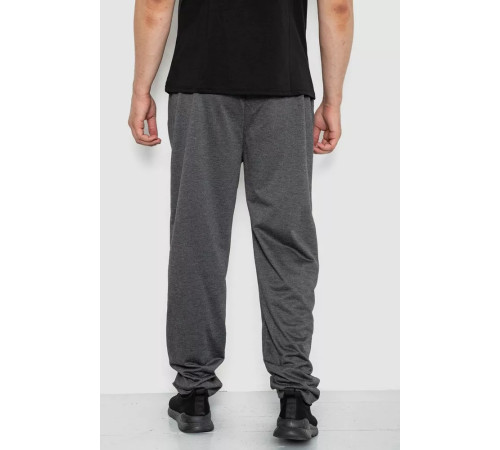 Спорт мужские брюки, цвет темно-серый, 244R41291