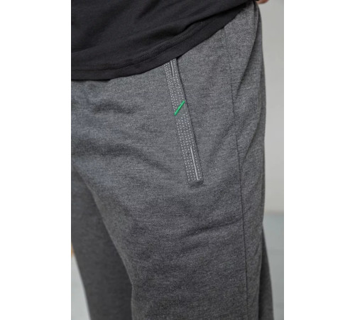 Спорт мужские брюки, цвет темно-серый, 244R41291