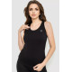 Женская майка 186R301, цвет черный, 186R143