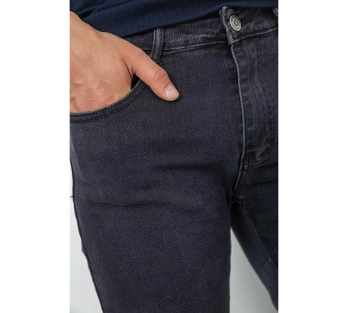 Джинси чоловічі, колір темно-сірий, 240R6905