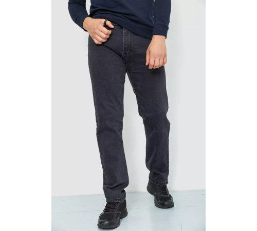 Джинси чоловічі, колір темно-сірий, 240R6905