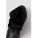 Кросівки жіночі зимові на хутрі, колір чорний, 248RAM022