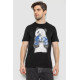 Мужская футболка с принтом, цвет черный, 244R5996