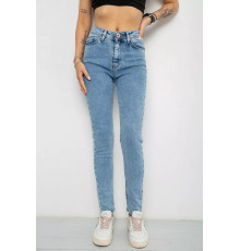 Джинси жіночі, колір блакитний, 182R1981