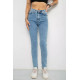 Джинси жіночі, колір блакитний, 182R1981