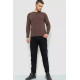 Свитер мужской однотонный, цвет коричневый, 161R1770-1.
