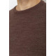 Свитер мужской однотонный, цвет коричневый, 161R1770-1.
