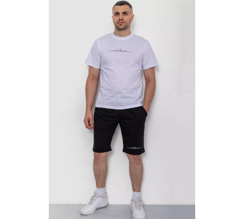 Костюм чоловічий, колір біло-чорний, 241R1622-2