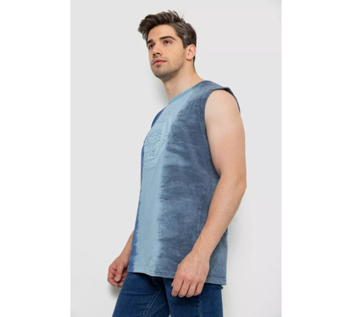 Майка чоловіча, колір джинс, 244R18-1215