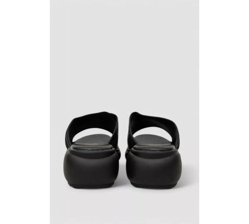 Сабо женские с открытым носком, цвет черный, 248RRT75