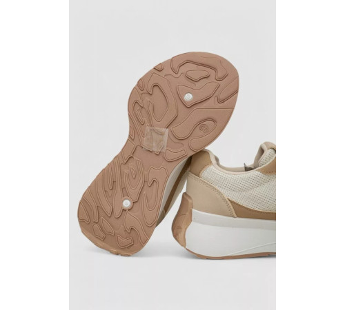 Кросівки жіночі, колір бежево-коричневий, 248RXM100