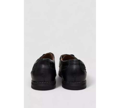 Туфлі чоловічі з перфорацією, колір темно-синій, 243RB1993