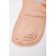Бавовняні дитячі шкарпетки, бежевого кольору, 167R601-1