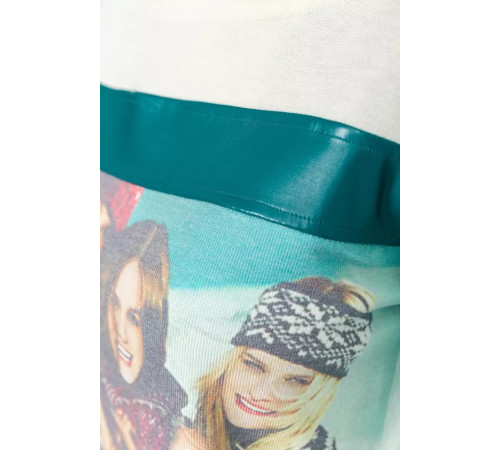 Свитшот женский, цвет оливково-молочный, 167R731-2.