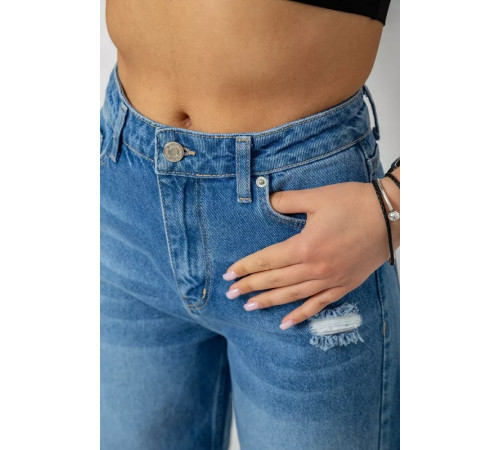 Джинсы женские, цвет синий, 182R2506