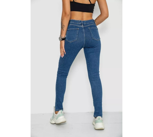 Джинсы женские демисезонные, цвет синий, 244RSK2021-9