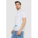Футболка чоловіча з принтом, колір білий, 244R0508