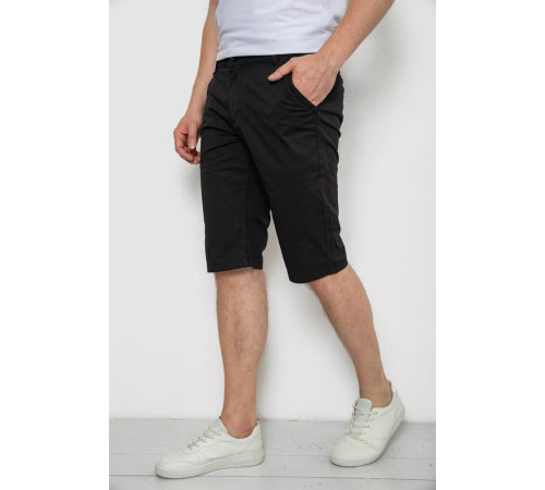 Шорти чоловічі, колір чорний, 244RLS24-0177