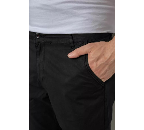 Шорти чоловічі, колір чорний, 244RLS24-0177