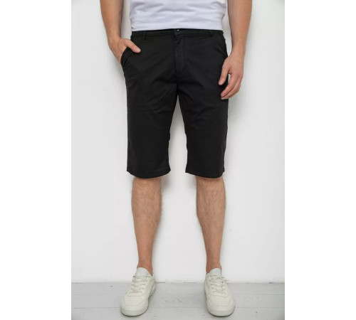 Шорти чоловічі, колір чорний, 244RLS24-0177