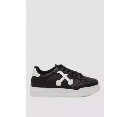 Кеди жіночі, колір чорно-білий, 248RAD15