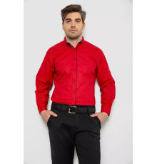 Сорочка чоловіча з довгим рукавом, колір червоний, 214R16111