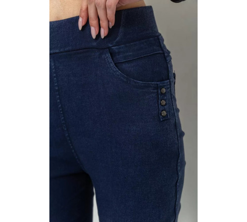 Легінси стрейч, колір темно-синій, 244R8270