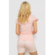 Піжама жіноча з принтом, колір персиковий, 243R3252