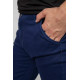 Брюки мужские классические стрейч, цвет синий, 244RF807