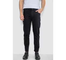 Джинсы мужские стрейч, цвет черный, 244R8562.