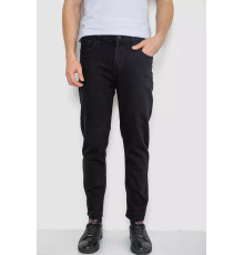 Джинсы мужские стрейч, цвет черный, 244R8562.