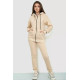 Спорт костюм жіночий двонитка, колір світло-бежевий, 102R7720