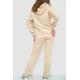 Спорт костюм жіночий двонитка, колір світло-бежевий, 102R7720