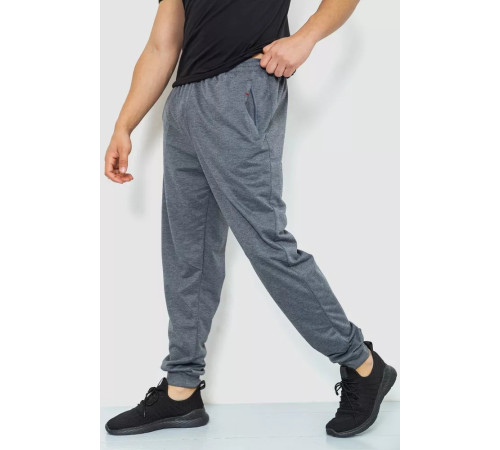 Спорт чоловічі штани, колір сірий, 244R41386