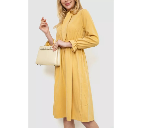 Нарядное платье, цвет песочный, 246R203