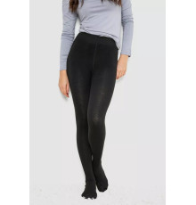 Колготи жіночі утеплені кашемірові, колір чорний, 139R66A