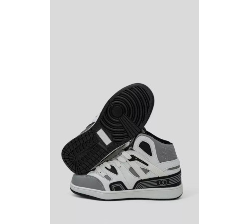 Кросівки жіночі демісезонні, колір сіро-чорний, 243R8939B